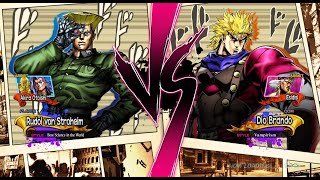 quotStroheim vs Dio  Battle of Strategy and Power in JoJos AllStar Battle R PS5quot [upl. by Oicaroh]