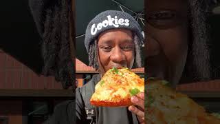 Trying David Dobrik Pizza [upl. by Eixirt]