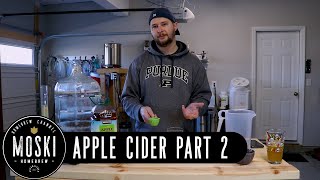 Making Hard Apple Cider  Part 2 [upl. by Blaire556]