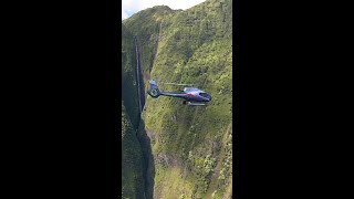 Waterfalls on Molokai  Maverick Helicopters [upl. by Ardussi]