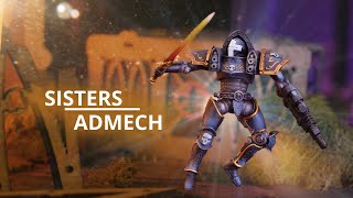 Adepta Sororitas vs Adeptus Mechanicus  10th Edition Warhammer 40k Battle Report warhammer40k [upl. by Vonny491]