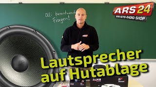 Sind Lautsprecher auf Heckablage sinnvoll  Tutorial  ARS24 [upl. by Bust285]