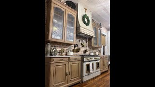 Unfitted Inspired Kitchen Repurposing antiques as cabinetry The learning curve was REAL [upl. by Edsel]