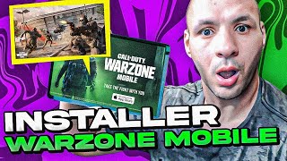 INSTALLER TELECHARGER DOWNLOAD WARZONE MOBILE FR  JEU MOBILE FR [upl. by Bathelda455]