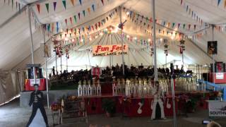 Harwood Junior High School Beginner Band performing at Sandy Lake Amusement Park [upl. by Darrell]