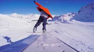 Tignes  Snowpark GoPro edit [upl. by Nalyr]