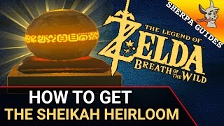 How to Get the Sheikah Heirloom  Zelda Breath of the Wild  Stolen Heirloom Shrine Quest [upl. by Mastrianni]