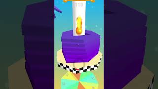 quotCRAZY High Score in Stack Ball Can You Beat It 🚀🔥quotviralvideo [upl. by Ettenotna]