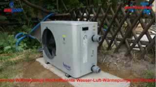 Wärmepumpe Unipool Swimtec quotWie laut ist 51 dBquot [upl. by Boulanger]