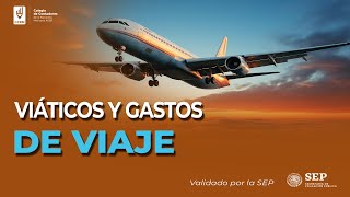 VIATICOS Y GASTOS DE VIAJE [upl. by Eng521]