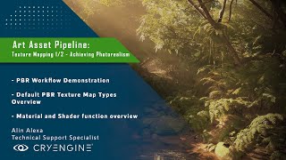 CRYENGINE Tutorial  Art Asset Pipeline PBR Texture Mapping 12  Achieving Photorealism [upl. by Shayn]