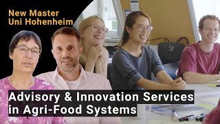 New Master at Uni Hohenheim Advisory Innovation Services in AgriFood Systems [upl. by Nitz]