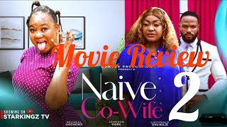 Naive Co Wife 1amp2Trending Nollywood Movie review Lizzy Gold Racheal Okonkwo [upl. by Esnofla]