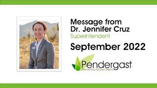 Message from Dr Jennifer Cruz  September 2022 [upl. by Ezarra162]