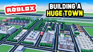 Building a HUGE TOWN in Mini Cities 2 [upl. by Ayatal]