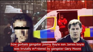 how gorbals gangster jimmy boyle son was brutally mdered by gangster gary moore crime [upl. by Lonni]