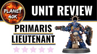 Warhammer 40k Space Marine Primaris Lieutenant Review 9th Edition  Pre Codex [upl. by Jandy]