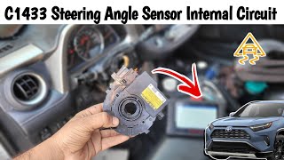 C1433 Steering Angle Sensor Internal Circuit  Complete Solution [upl. by Hughie983]