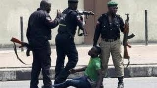 Nigeria police arrest by FORCE [upl. by Raviv584]