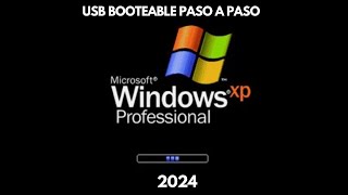 Instalar Windows XP desde USB  BOOTEAR WINDOWS XP EN UNA MEMORIA USB  Paso a Paso 2024 ✅ [upl. by Tatiana206]