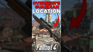 LEGENDARY OVERSEERS GUARDIAN RIFLE LOCATION IN FALLOUT 4 [upl. by Ecire]