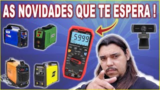 MUITA NOVIDADE SOBRE TESTE DE INVERSORA E UNBOXING DO MULTIMETRO UNIT UT61D E UT61B [upl. by Noremac890]