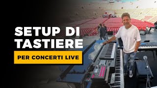 Il SETUP del TASTIERISTA Strumenti e Consigli per CONCERTI LIVE  StrumentiMusicalinet [upl. by Orgalim699]