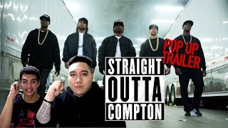 Straight Outta Compton Pop Up Trailer REACTION [upl. by Eugenie109]