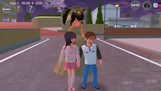 Yuta boy and mio aida want to get rid of ghost👻sakuraschoolsimulator badbreath [upl. by Adnama]