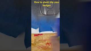 How to chrome delete using plasti dip hondaodyssey automobile hondacars [upl. by Antonin443]