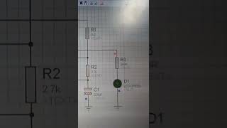 Simulacion de circuito astable NE555 [upl. by Siocnarf]