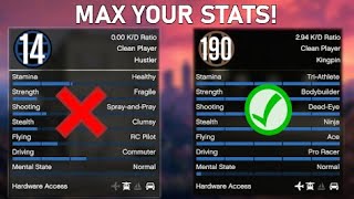 How to max your stats in GTA Online  GTAHaX for 150 [upl. by Furie]