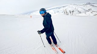 Skiing in Livigno 2024 [upl. by Hanikas]