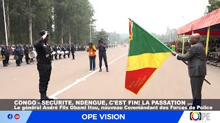 CONGO Brazzaville  SECURITE Ndengue cest fini La passation [upl. by Legra]