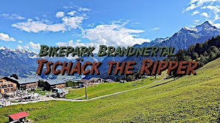 Bikepark Brandnertal der Trail Tschäck the Ripper [upl. by Nrublim246]