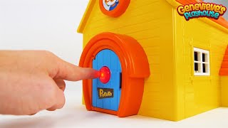 Kids lets learn common words with Pororos fun Toy Dollhouse [upl. by Ynnaffit]