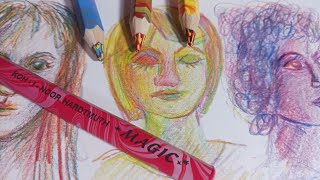 Coloring in Bed  KohINoor Magic Pencils [upl. by Enihpesoj]