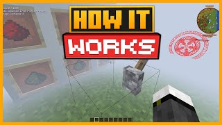 🟨 HOW the FOG PROJECTOR WORKS in the MAHOU TSUKAI MOD in MINECRAFT [upl. by Ishmul848]