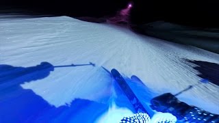 GoPro Afterglow  Night Skiing [upl. by Aiciruam]