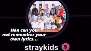 Stray kids on station head for rockstar was hilarious [upl. by Airottiv]