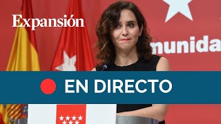 Isabel Díaz Ayuso presenta el nuevo circuito de Fórmula 1 en Madrid [upl. by Sutphin]