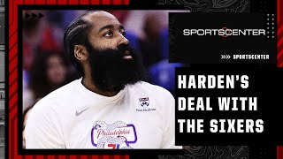 What James Harden’s new deal means for the Phialdelphia 76ers  SportsCenter [upl. by Musser]