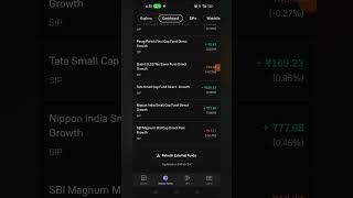 Day 200 😇 Mutual Fund Portfolio Review👆 shorts mutualfunds sip sharemarket stockmarket viral [upl. by Beitch]