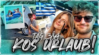 GRIECHENLAND IST SO SCHÖN😍🔥 Urlaub auf KOS mit MELINA  Tag 3 amp 4 XXL VLOG🙌🏻🇬🇷 [upl. by Cassie]