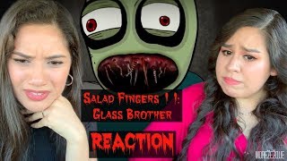 Salad Fingers 11 Glass Brother  REACTION [upl. by Attekram]