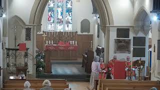 High Mass from Holy Trinity Church Ystrad Mynach at the Feast of St Barnabas 11 June [upl. by Yarezed]