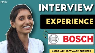 bosch interview experience  technical round bosch [upl. by Akilam359]