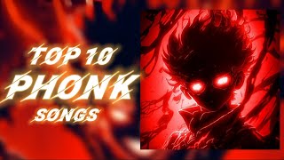 TOP 10 PHONK SONGS 😈 UNDER 20 MINUTES TOP TRENDING 2024 amp 2025 [upl. by Valli]