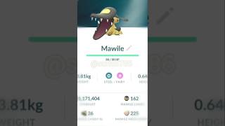 Mega Mawile raid pokemon go 🤯 anime pokemon 1k [upl. by Ahsinwad]