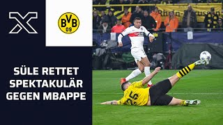 SüleGrätsche quotWeltklasse aberquot Das sagt Terzic zur Rettungstat  BVB  PSG 11 [upl. by Yenruoj306]